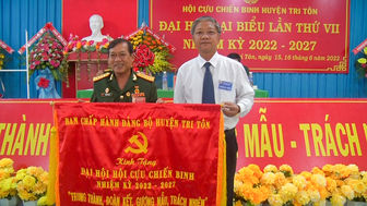 Cựu chiến binh huyện Tri Tôn nỗ lực chăm lo hội viên