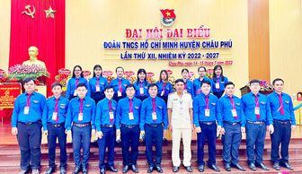 Đại hội đại biểu Đoàn TNCS Hồ Chí Minh huyện Châu Phú lần thứ XII diễn ra thành công