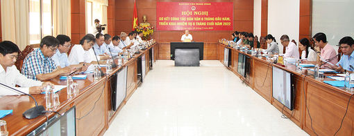 Ban Dân vận Trung ương sơ kết công tác dân vận 6 tháng đầu năm 2022