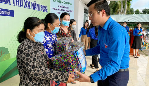 An Giang ra quân cao điểm Chiến dịch “Mùa hè tình nguyện” lần thứ XX
