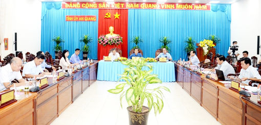 An Giang rà soát công tác tổ chức chương trình cầu truyền hình toàn quốc “Khúc tráng ca hòa bình”