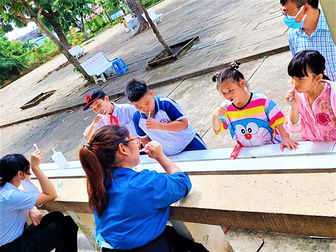 Đoàn ủy Bệnh viện Đa khoa Khu vực tỉnh An Giang tổ chức chương trình nha khoa học đường