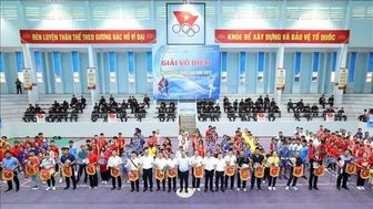 Khai mạc Giải Vô địch Wushu trẻ quốc gia năm 2022