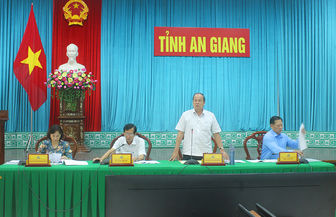 Rà soát công tác tổ chức hội nghị xúc tiến đầu tư tỉnh An Giang năm 2022