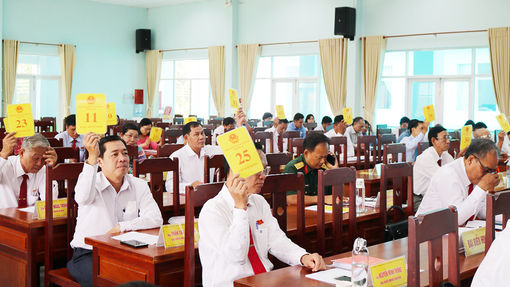 HĐND huyện Châu Thành thông qua 8 nghị quyết quan trọng