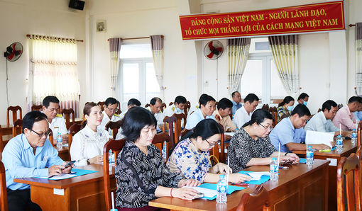 Chi cục Thuế khu vực Châu Thành - Thoại Sơn triển khai đề án quản lý thu thuế kinh doanh dịch vụ vận tải
