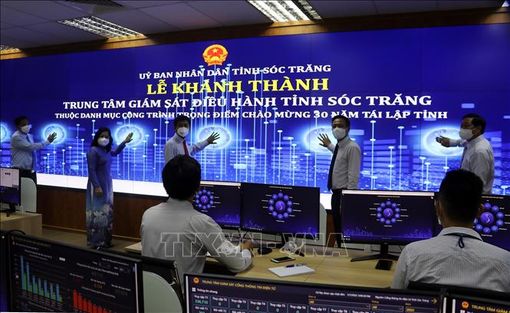 Sóc Trăng nỗ lực khai thác hiệu quả Trung tâm Giám sát điều hành tỉnh