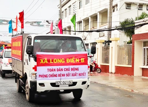 UBND tỉnh An Giang yêu cầu 100% xã, phường, thị trấn đồng loạt ra quân phát động Chiến dịch diệt lăng quăng, bọ gậy phòng, chống sốt xuất huyết