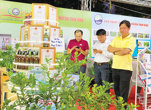 Tịnh Biên phát huy hiệu quả sản phẩm OCOP