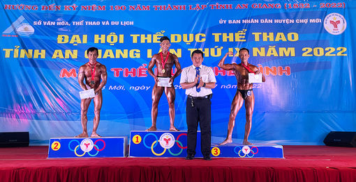 Thi đấu môn Thể dục thể hình Đại hội Thể dục- thể thao tỉnh An Giang lần IX/2022