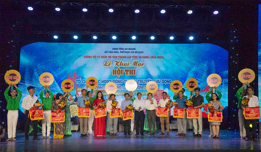 Khai mạc Hội thi Tổ chức các hoạt động tuyên truyền lưu động tỉnh An Giang lần II/2022