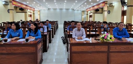 Liên đoàn Lao động TP. Châu Đốc sơ kết hoạt động công đoàn 6 tháng đầu năm 2022
