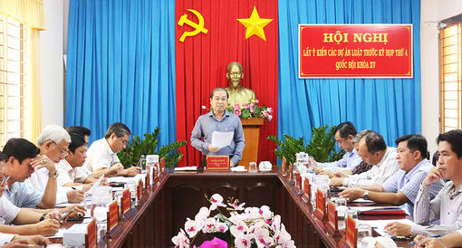 Đóng góp dự án Luật Thực hiện dân chủ ở cơ sở