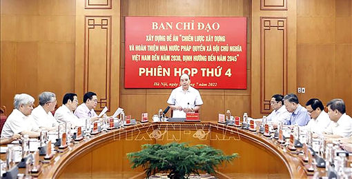 Tập trung hoàn thiện nhà nước pháp quyền