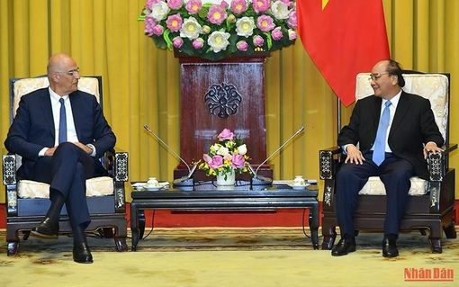 Việt Nam-Hy Lạp đẩy mạnh hợp tác trên các lĩnh vực