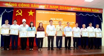 Đảng bộ Khối Cơ quan và Doanh nghiệp tỉnh An Giang đẩy mạnh thực hiện nhiệm vụ chính trị, sản xuất - kinh doanh