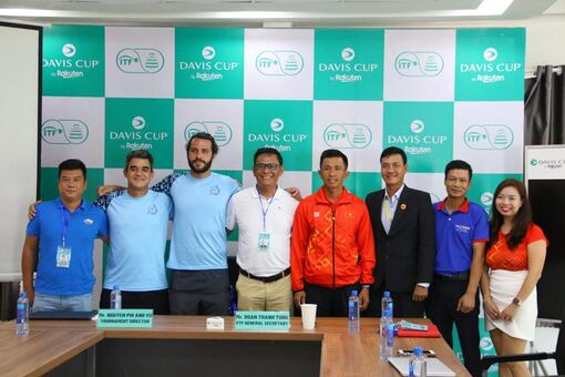 Tuyển Việt Nam rơi vào bảng đấu nhẹ ở Davis Cup 2022