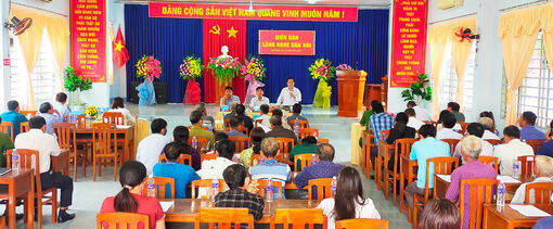 Ban Thường vụ Huyện ủy Thoại Sơn tiếp tục tổ chức Diễn đàn “Lắng nghe dân nói”
