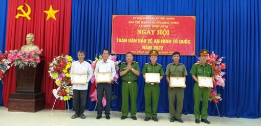 Xã Vĩnh Chánh tiếp tục phát huy sức mạnh tổng hợp của cả hệ thống chính trị thực hiện tốt phong trào toàn dân bảo vệ an ninh Tổ quốc