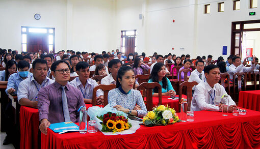 Trường Chính trị Tôn Đức Thắng tổ chức lễ khai giảng năm học 2022 - 2023
