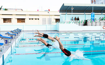 TP. Long Xuyên đoạt hạng nhất toàn đoàn môn bơi lội Đại hội Thể dục - thể thao tỉnh An Giang lần IX/2022