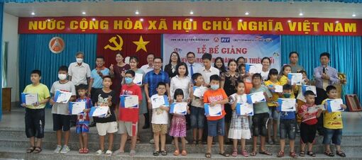 23 em thiếu nhi tham gia lớp kỹ năng sống