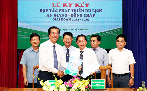An Giang và Đồng Tháp hợp tác phát triển lĩnh vực văn hóa và du lịch giai đoạn 2022-2025