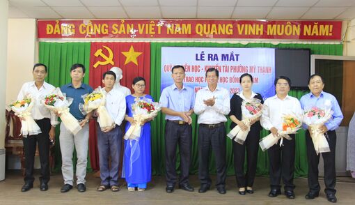 Ra mắt Quỹ Khuyến học – Khuyến tài phường Mỹ Thạnh