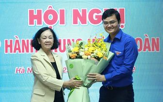 Đồng chí Bùi Quang Huy làm Bí thư thứ nhất Trung ương Đoàn TNCS Hồ Chí Minh