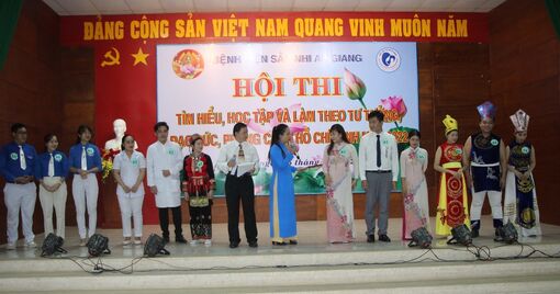 Bệnh viện Sản- Nhi An Giang tổ chức Hội thi “Tìm hiểu, học tập và làm theo tư tưởng, đạo đức, phong cách Hồ Chí Minh”
