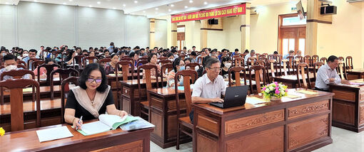 TP. Châu Đốc triển khai hướng dẫn công tác bầu cử trưởng ấp, khóm (nhiệm kỳ 2022-2027)