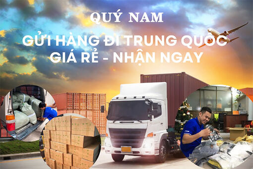 Dịch vụ gửi hàng đi Trung Quốc, nhận hàng ngay tại nhà