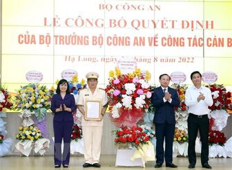 Đại tá Đinh Văn Nơi giữ chức Giám đốc Công an tỉnh Quảng Ninh