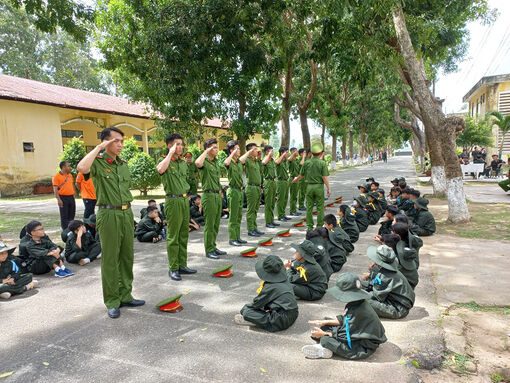 Mùa hè ý nghĩa hơn nhờ “Học kỳ Công an”