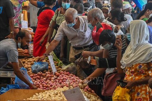 Tỷ lệ lạm phát tại Sri Lanka lên gần 65%
