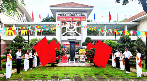 An Giang tưng bừng đón năm học mới 2022-2023