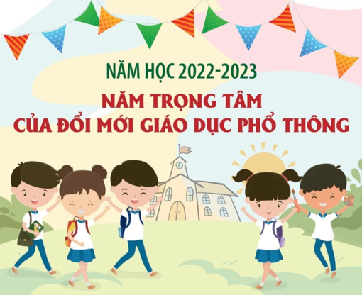 Năm học 2022-2023: Năm trọng tâm của đổi mới giáo dục phổ thông