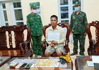 An Giang tiếp tục bắt giữ gần 2kg vàng qua biên giới
