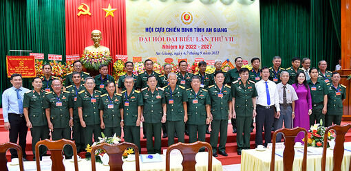 Ông Trần Nghi Tường tiếp tục giữ chức vụ Chủ tịch Hội Cựu chiến binh tỉnh An Giang nhiệm kỳ 2022-2027