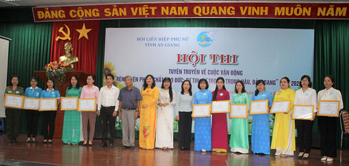 Hội thi tuyên truyền “Rèn luyện phẩm chất đạo đức: Tự tin, tự trọng, trung hậu, đảm đang”
