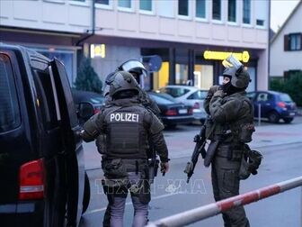 Đức: Xả súng tại khu vực kinh doanh sầm uất, cảnh sát ráo riết truy lùng nghi phạm