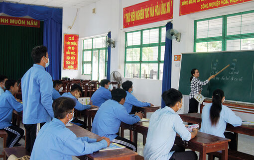 Lớp học đặc biệt vùng biên