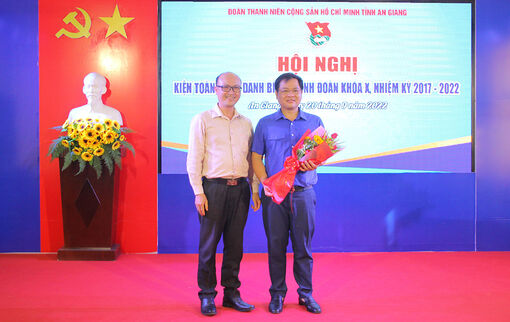 Anh Phan Duy Bằng là Bí thư Tỉnh đoàn An Giang khóa X (nhiệm kỳ 2017-2022)