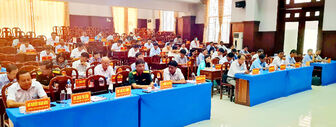 Hội nghị Ban Chấp hành Đảng bộ huyện Tịnh Biên lần thứ 10 (nhiệm kỳ 2020-2025)