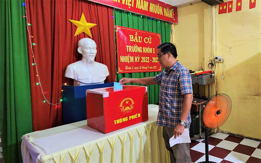 52 khóm, ấp của TP. Châu Đốc đồng loạt tổ chức bầu cử trưởng ấp, khóm