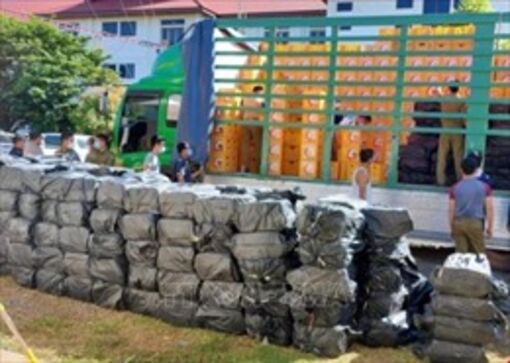 Lào triệt phá vụ buôn lậu 33 triệu viên ma tuý tổng hợp