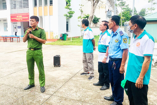 Trung tâm Giáo dục thường xuyên An Giang ký kết quy chế phối hợp đảm bảo an toàn về an ninh trật tự năm học 2022-2023