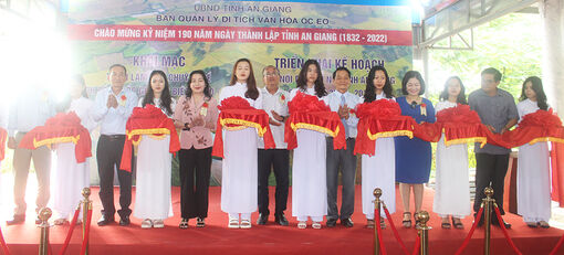 Triển lãm chuyên đề “Di tích quốc gia đặc biệt Óc Eo – Ba Thê qua 10 năm bảo tồn và phát huy giá trị”