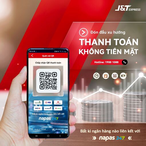 Ưu việt của chuyển phát nhanh ứng dụng thanh toán qua mã QR động và đơn vị tiên phong
