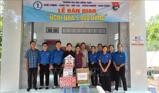 Đồng Tháp: Ấm áp những 'Ngôi nhà 5.000 đồng'